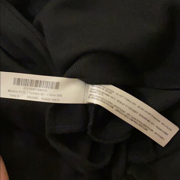 Uterqüe Black Bodysuit - Picture 3 of 4